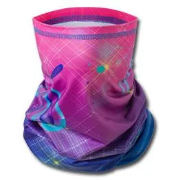 Wholesale Large Quantity Custom Logo RPET Skin Friendly Breathable Multifunctional Neck Gaiter Tube Bandana Scarf