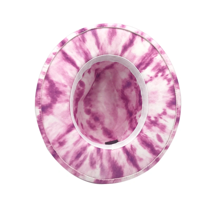 2 Tone Tie Dye Fedora Hat