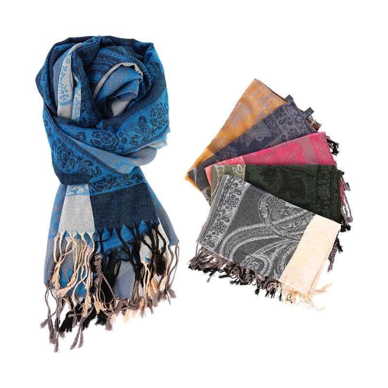 Fashion Fringe Scarf Soft Feeling Viscose Winter Scarves