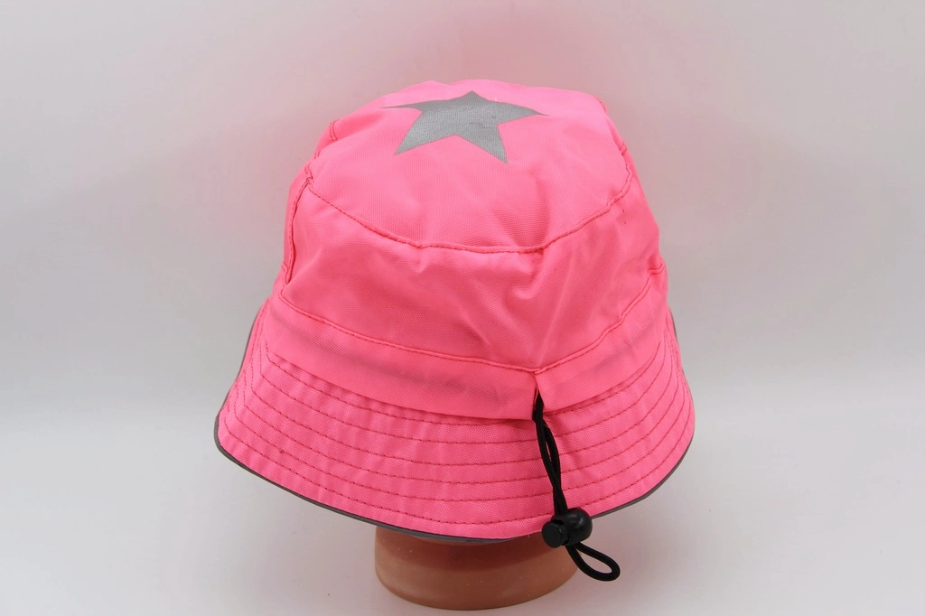 Reflective Star Print Waterproof Child Bucket Hat