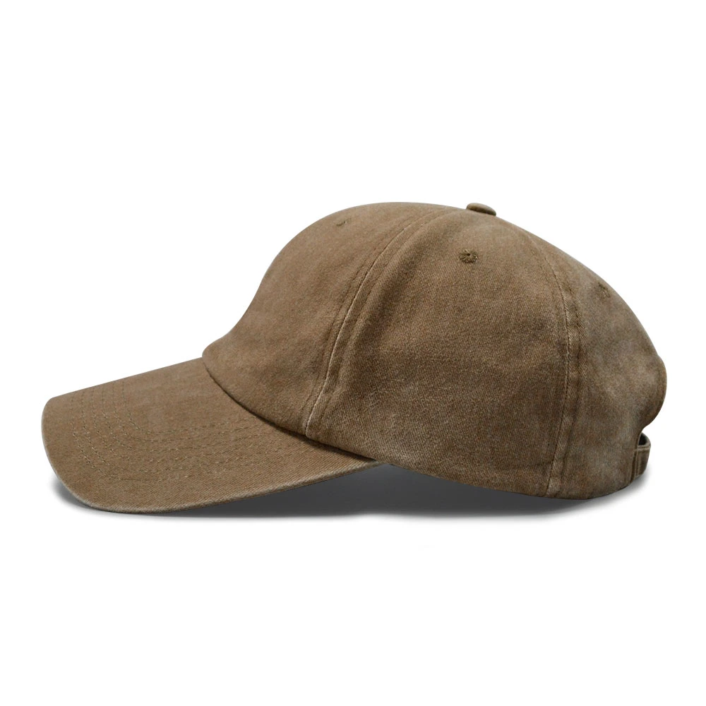 Vintage Cotton Washed Adjustable Baseball Caps Unstructured Low Profile Plain Classic Retro Dad Hat for Men