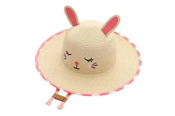 Wholesale Custom Unisex Kids Children Baby Girl Boy Lifeguard Straw Sun Surf Beach Summer Kids Hats