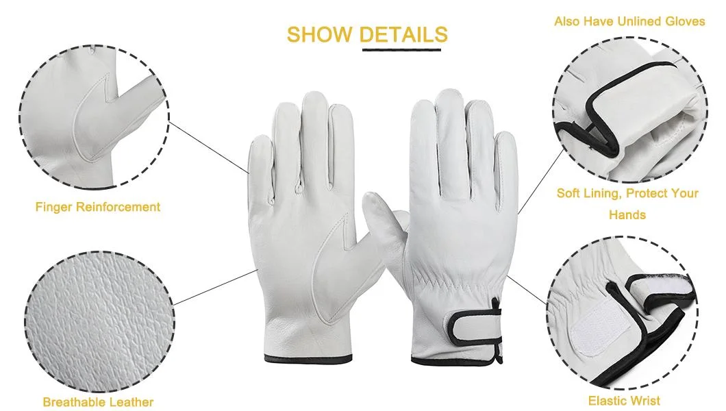 Warm Waterproof &amp; Windproof Heavy Industy Working Leather Safety Gloves