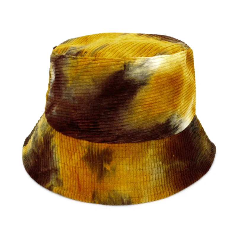 New Style Printed Pattern Fisherman Hat Tie-Dye Bucket Hat Bulk Custom Logo