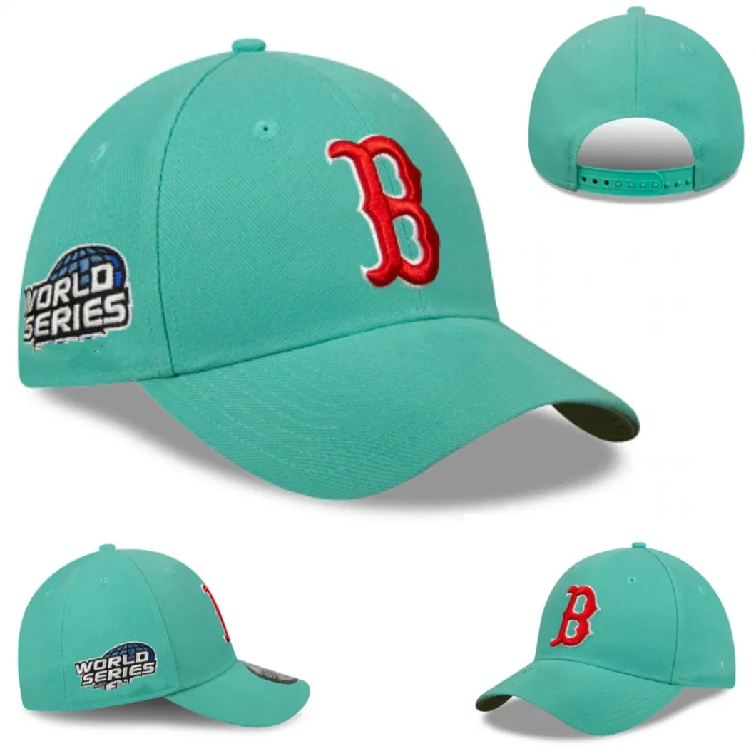 Custom Team Embroidered New York Baseball Snapback Caps Hats Light Purple Golf Hats Caps