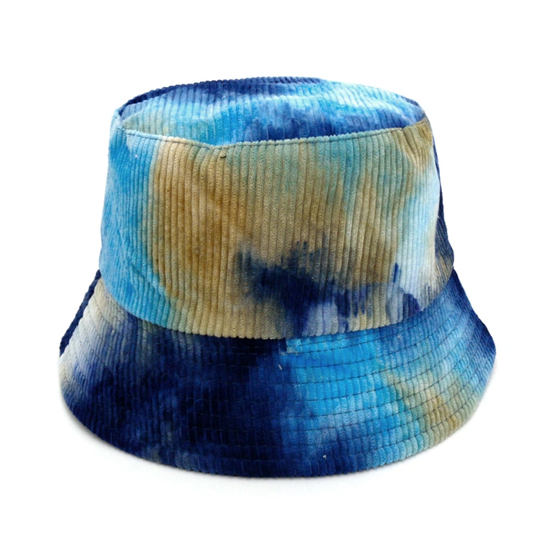 New Style Printed Pattern Fisherman Hat Tie-Dye Bucket Hat Bulk Custom Logo