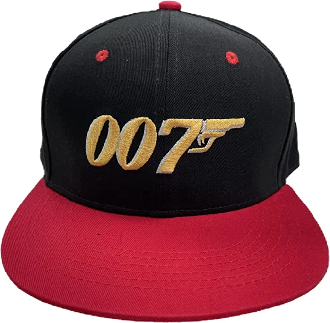 Wholesale Baseball Cap for Men and Women, 007 Movie Hat Fashion Adjustable Embroidery Trendy Dad Hat Curved Brim Snapback