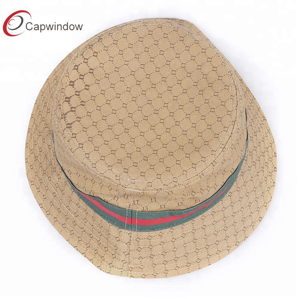 Classic Wholesale Screen Print Fishing Bucket Hat for Outside Fisherman