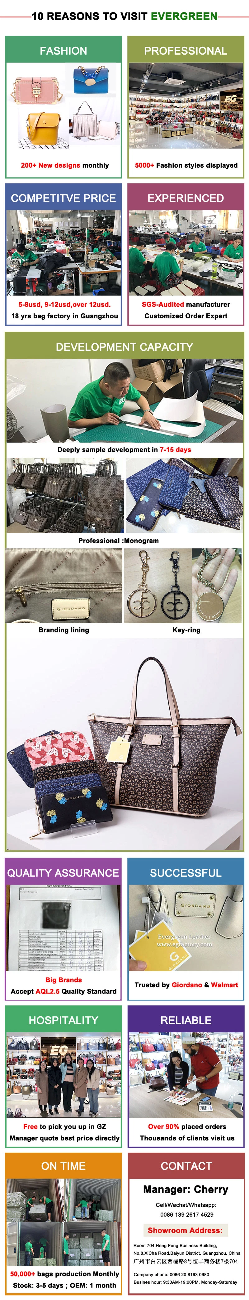 19 Yrs Factory Custom Market Top Quality Wholesale Genuine Leather AAA Replica Bag PU Fashion Women Luxury Ladies Designer Lady Handbag