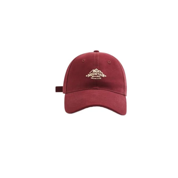 Fashion Embossed Logo Classic Soft Top Baseball Cap Trendy Multicolor Cotton Sports Cap for Outdoor Activities