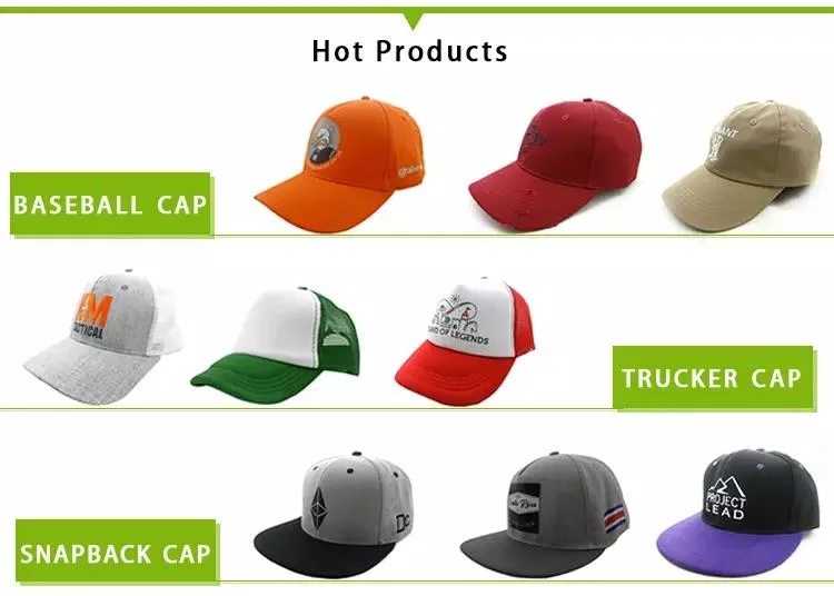 High Quality Baseball Cap Sports Hat 6 Panels Curved Brim Cotton Fitted Hats with Baseball Caps Embroidery Logo Custom Baseball Cap