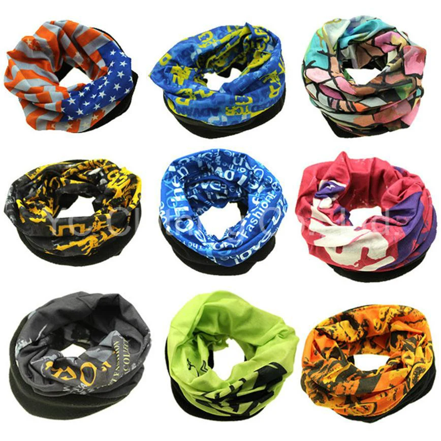 Custom Wholesale Promotion Headband Skull Magic Tube Neck Gaiter Multi Headwear Seamless Bandana