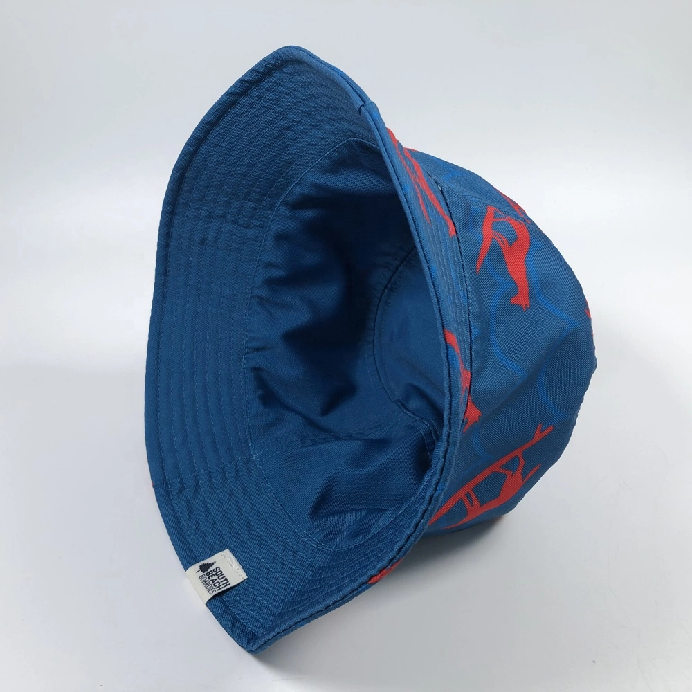 OEM Popular Polyester Fabric Unisex Kids Adults Waterproof Bucket Hat Custom