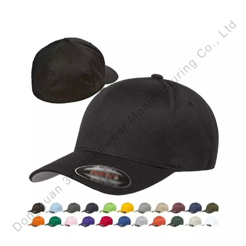 3hcap High Quality Fashion Plain Fitted Baseball Hats Custom Blank Flex Fit Caps Hats