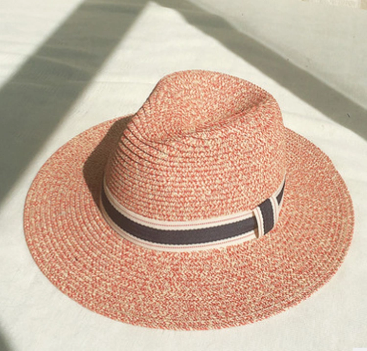 OEM Ribbon Rope Accessory Female Fedora Hat with Ce Certificates