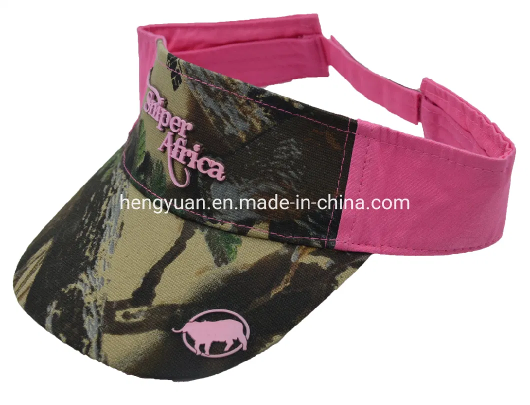 Wholesale Transparent Visor Empty Top Hat with Customized Logo BSCI, Oeko Tex