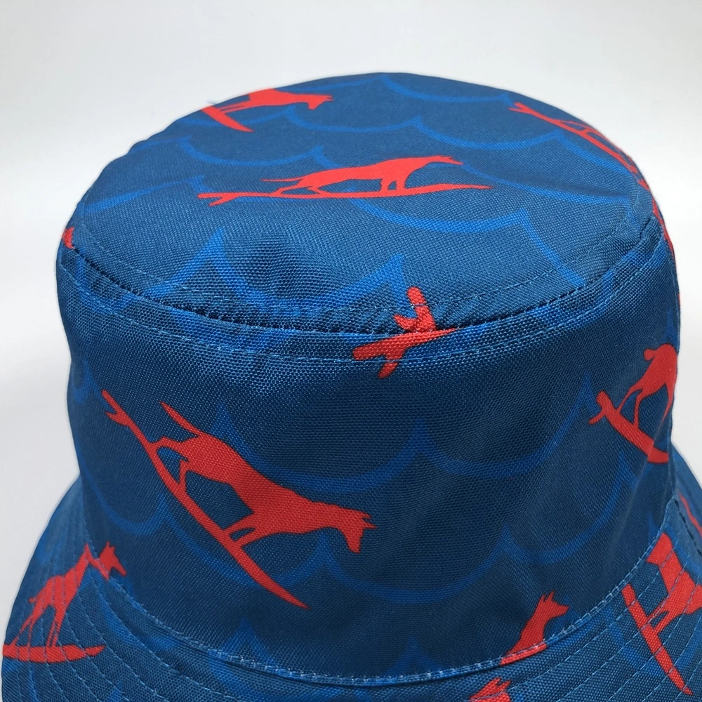 OEM Popular Polyester Fabric Unisex Kids Adults Waterproof Bucket Hat Custom