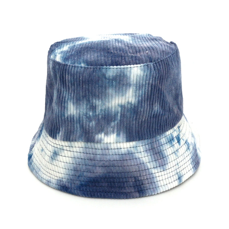 New Style Printed Pattern Fisherman Hat Tie-Dye Bucket Hat Bulk Custom Logo