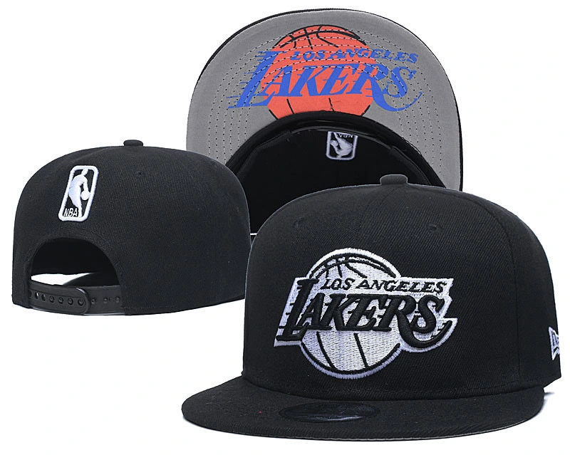 Wholesale Custom Cheap Los Angeles Lakers Official Team Mitchell Ness Embroidery Adjustable Basketball Snapback Baseball Caps Hat