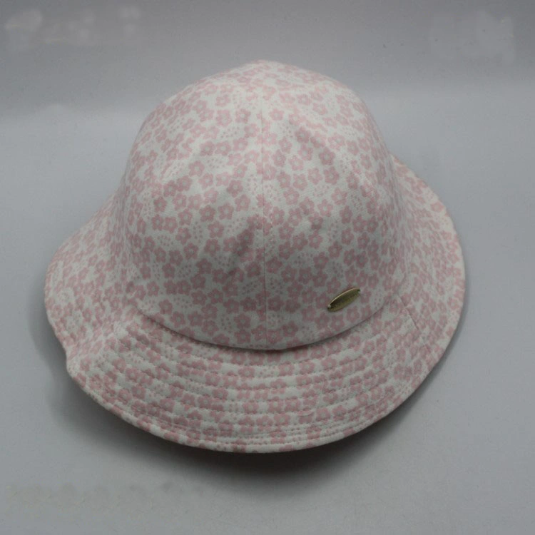 New Fashion Children&prime;s Fisherman Hat Travel Casual Simple Bucket Hat