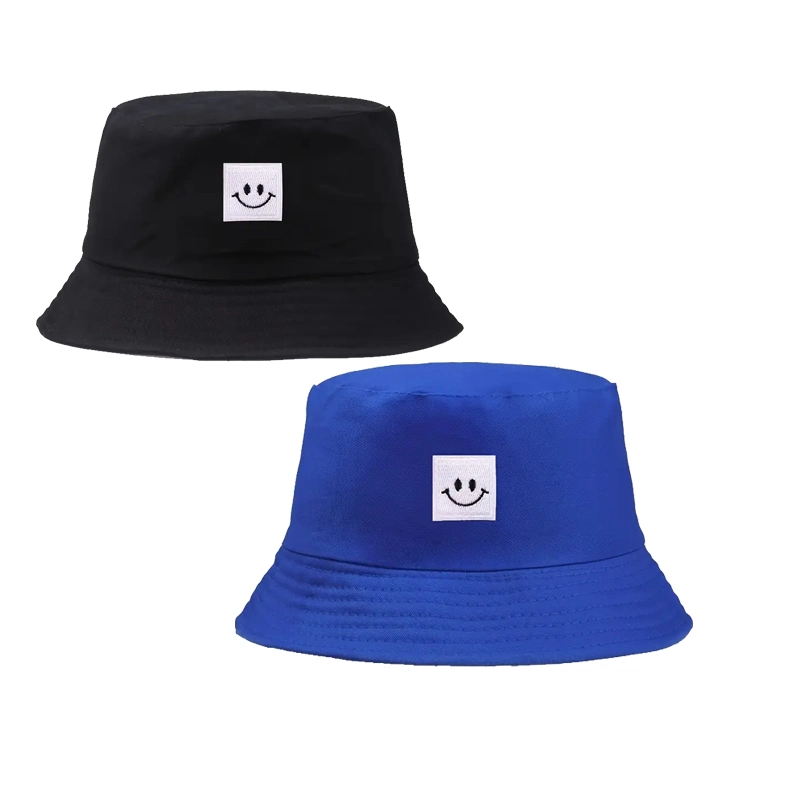 Custom 100% Cotton Twill Adults Men Women White Golf Bucket Hats