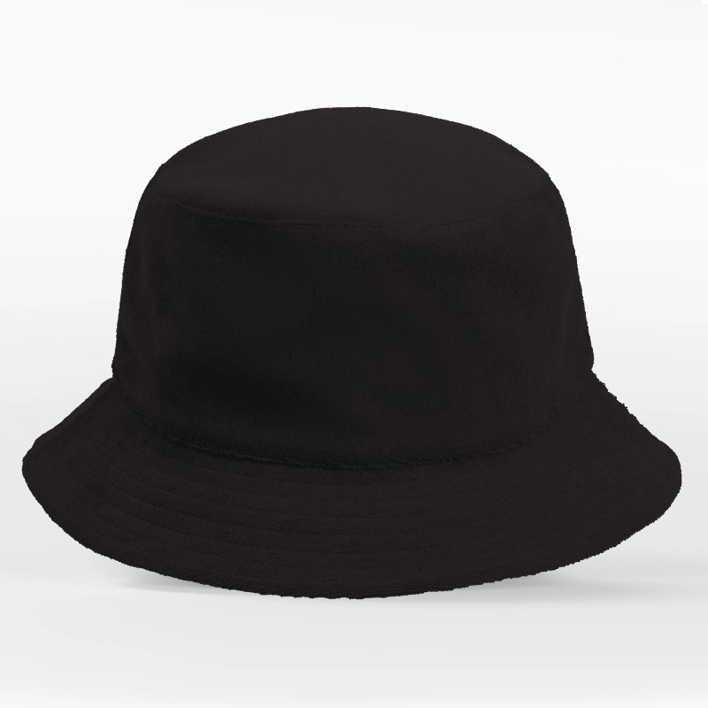 New Trend Women Men Double Side Fisherman Hat 100% Polyester Terry Towelling Bucket Hat