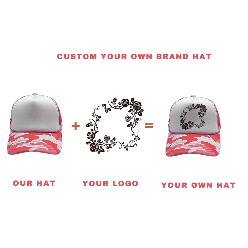Summer Fashion Hats Cotton Men Sport Baseball Caps Personalized Custom Trucker Caps