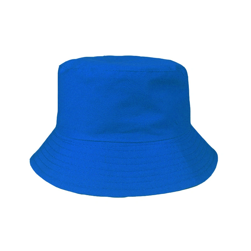 Personalized Custom Printing Cotton Twill Bucket Sun Hats Men Women Youth Outdoor UV Sun Protection Fishing Cap Solid Casual Bucket Hat