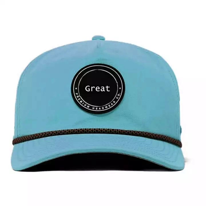 Wholesale Rubber Patch Laser Cut Patch Fitted Customized Gorras Wholesale Baseball Cap