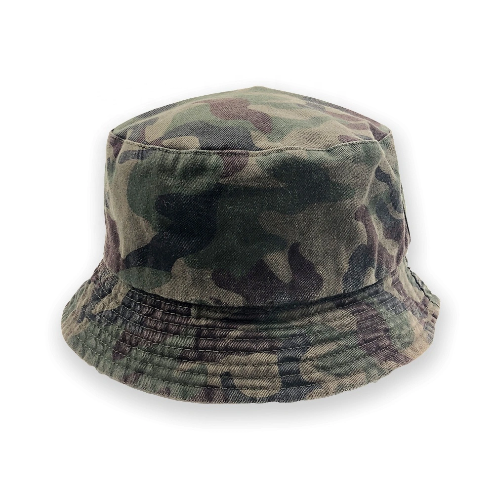 Custom Camoufleur Sublimation Summer Fishing and Bucket Hat Men