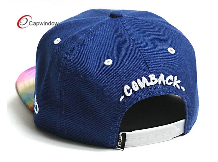 3D Logos on Snapback Baseball Cap with Adjustable Closure