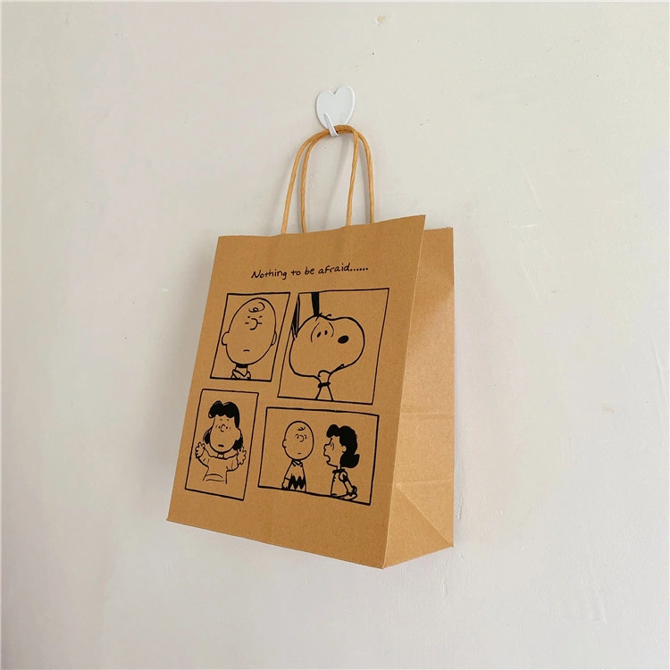 Existing Christmas Shopping Bags Paper Bags in Stock Custom Printing Packaging Bags for Promotion Packing