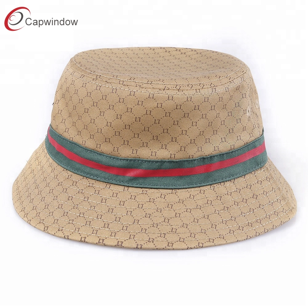 Classic Wholesale Screen Print Fishing Bucket Hat for Outside Fisherman