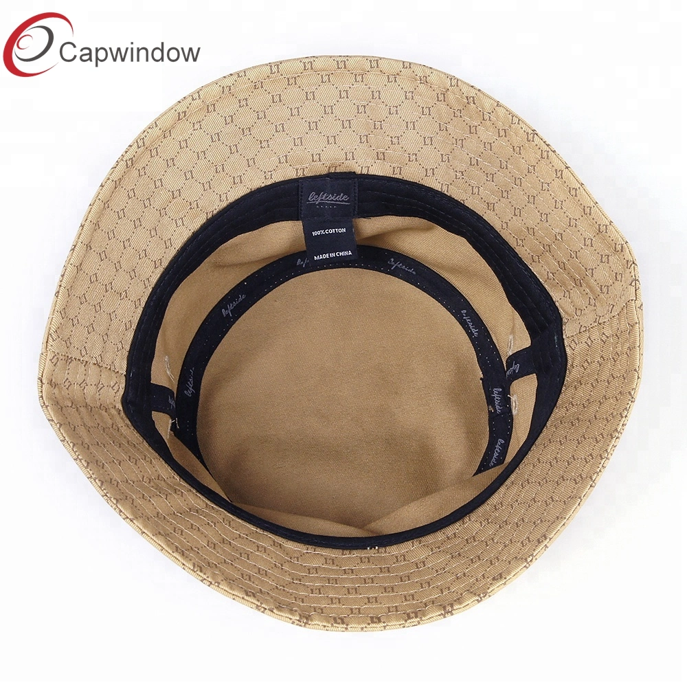 Classic Wholesale Screen Print Fishing Bucket Hat for Outside Fisherman