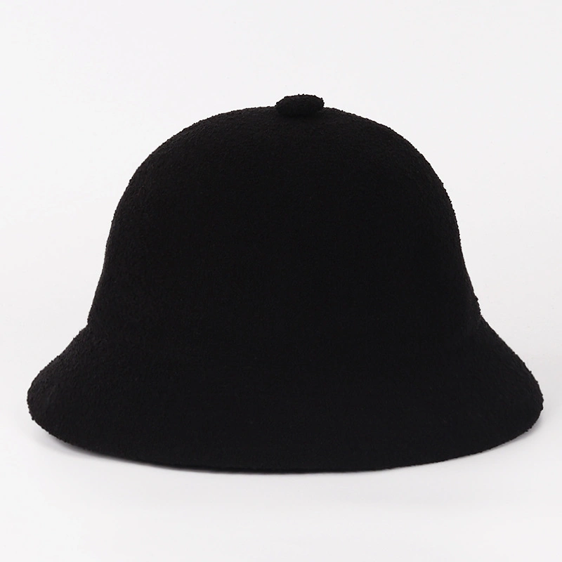 Wholesale Spring Autumn Fashion Multicolor Plain Terry Bucket Hat Fisherman Hat for Adults