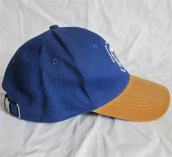 Zp024 Customized Pigskin Brim Men&prime;s Baseball Cap for Promotion