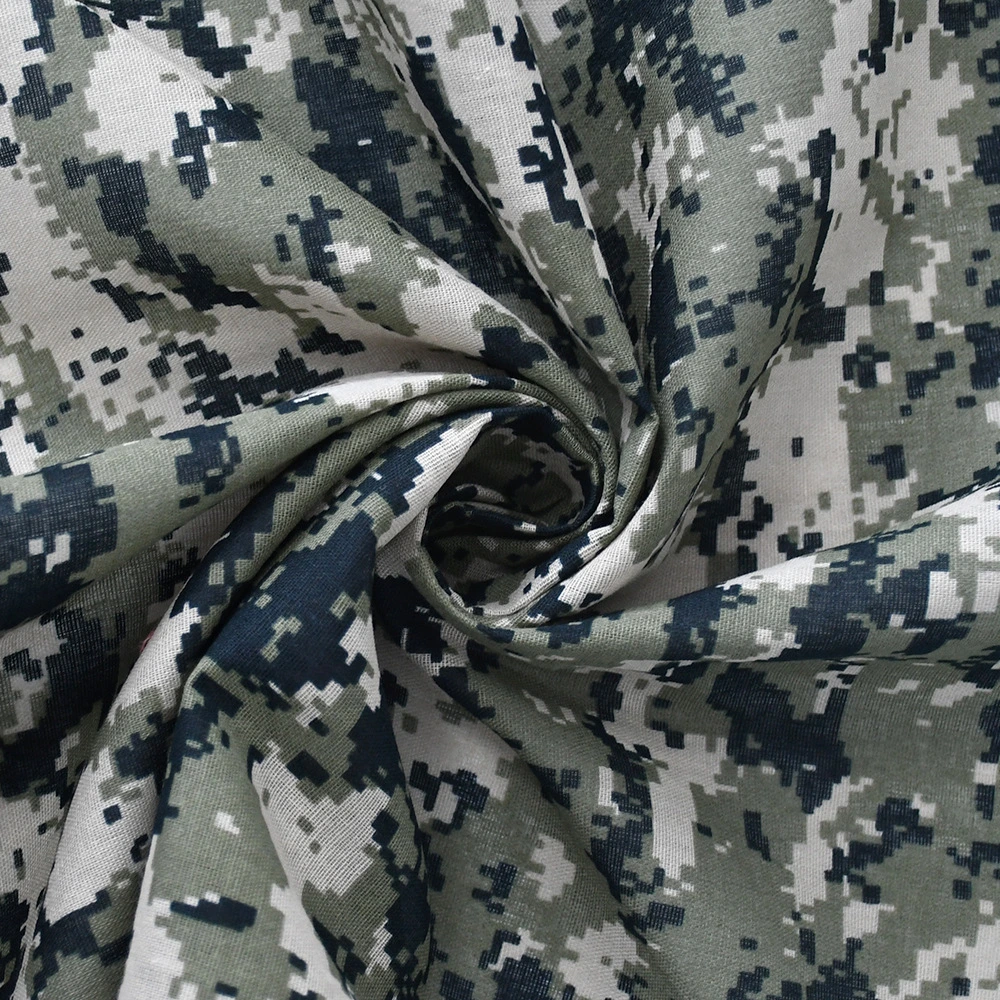 100% Cotton Camouflage Head Wrap Wristband Kerchief Bandanas of Camo Pattern 23G