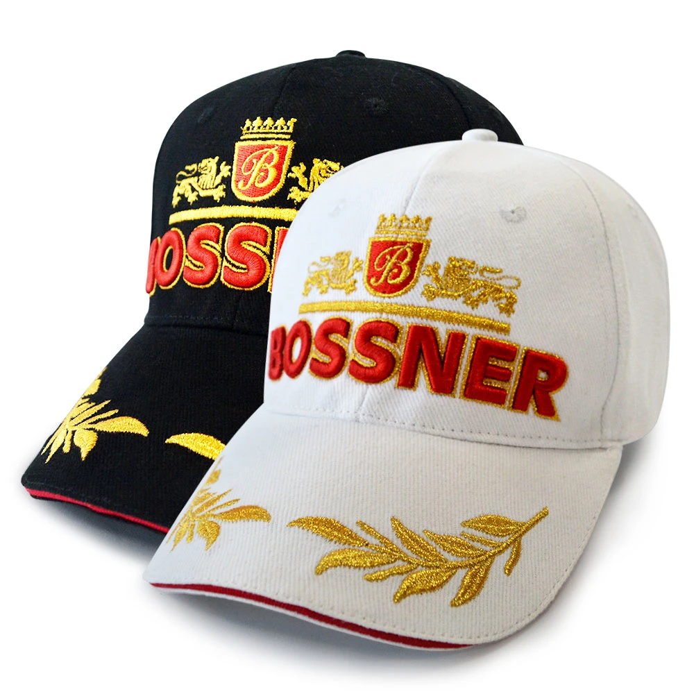 Heavy Brush Cotton Baseball Caps Custom Embroidered Golf Hats Unisex Sport Hat