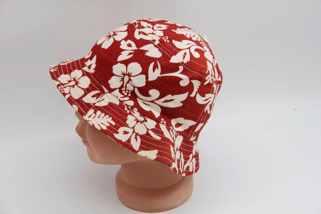 Cute Flower Print Sunshade Bucket Hat for Kids