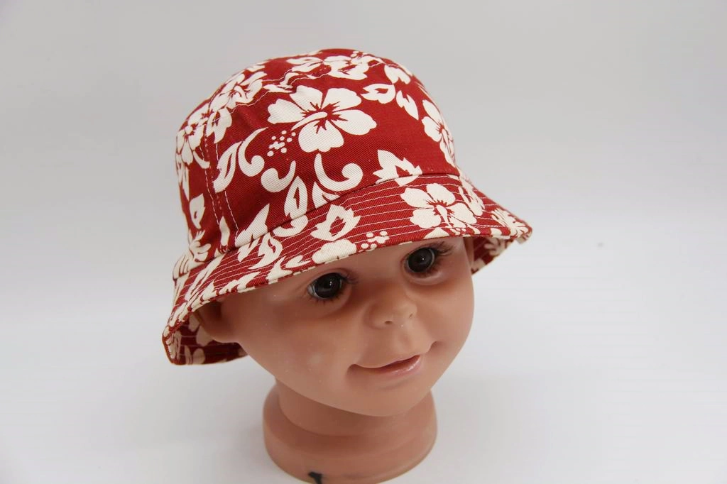 Cute Flower Print Sunshade Bucket Hat for Kids