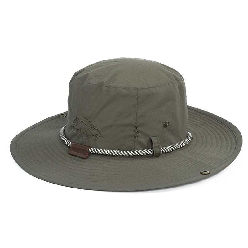 Wholesale Personalized Logo Safari Plain Bucket Hat