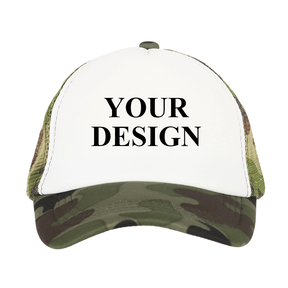 OEM Top Quality Manufactory Direct Professional Hats Custom Personalized Logo Caps Design Printing Embroidered Mesh Baseball Hat Trucker Caps