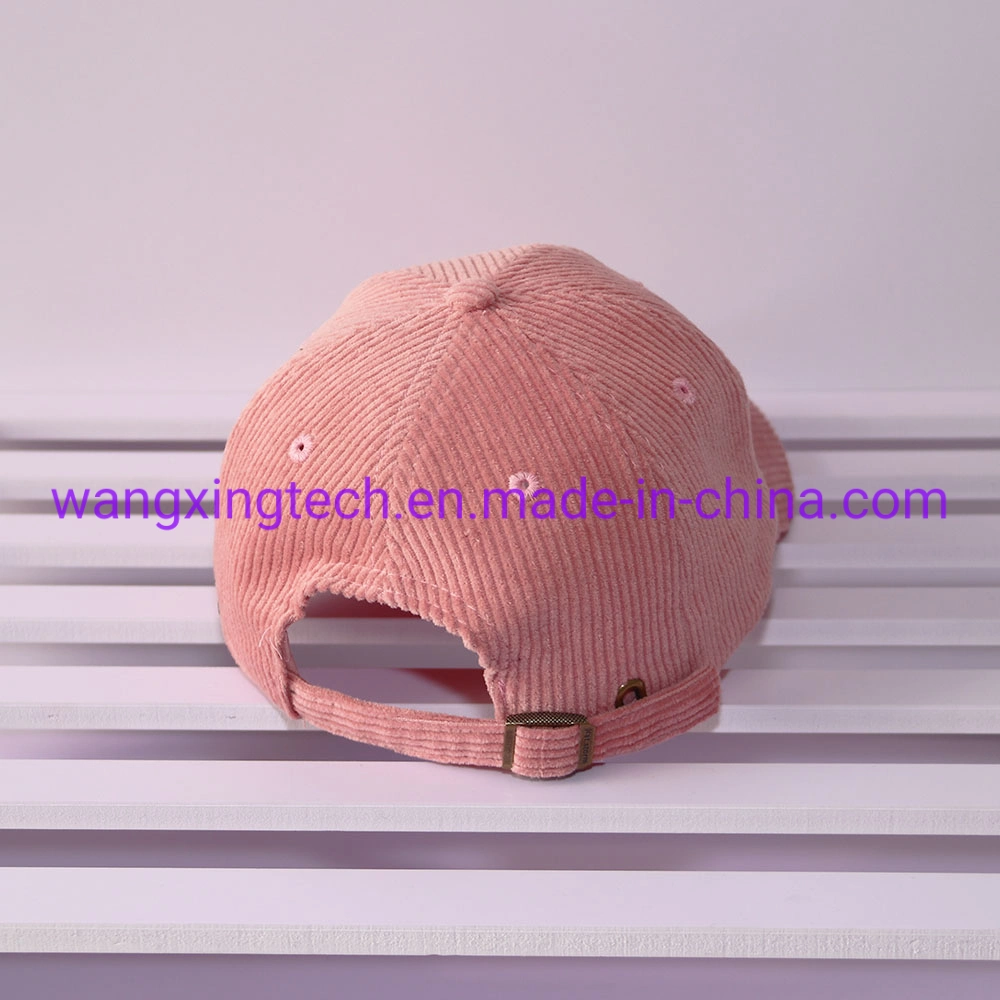 Wholesale Corduroy Baseball Cap Fashion Adjustable Snapback Sports Hats for Men and Women Custom Personalized Design