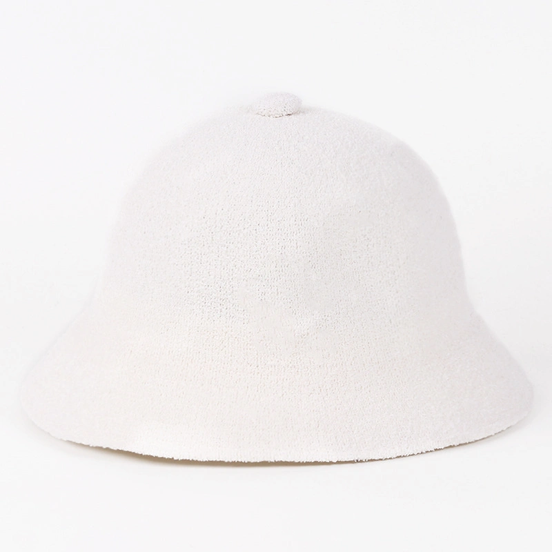 Wholesale Spring Autumn Fashion Multicolor Plain Terry Bucket Hat Fisherman Hat for Adults