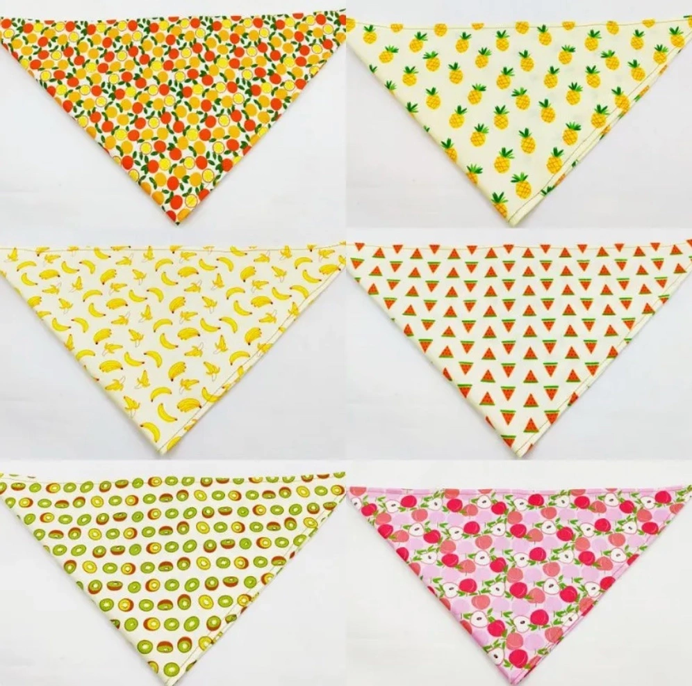 Wholesale Personalized Triangle Pet Dog Bib Custom Printed Bandana