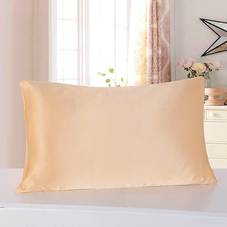 Comfortable Custom Pure Mulberry Silk Pillow Case 100% Mulberry Silk Pillowcase Gift Set with Eyemask Hair Accessories