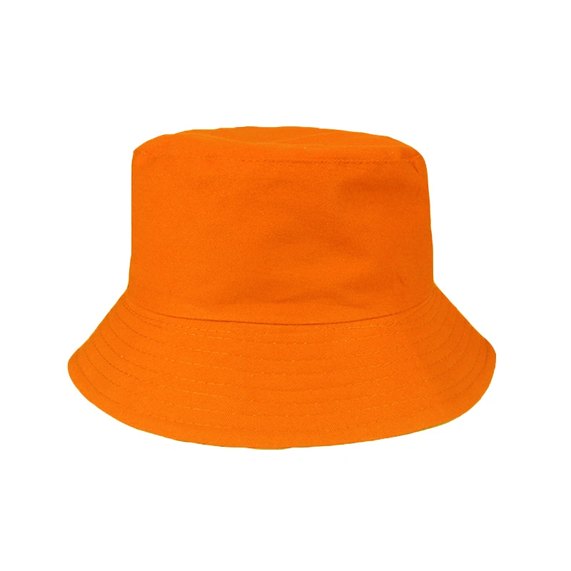 Personalized Custom Printing Cotton Twill Bucket Sun Hats Men Women Youth Outdoor UV Sun Protection Fishing Cap Solid Casual Bucket Hat