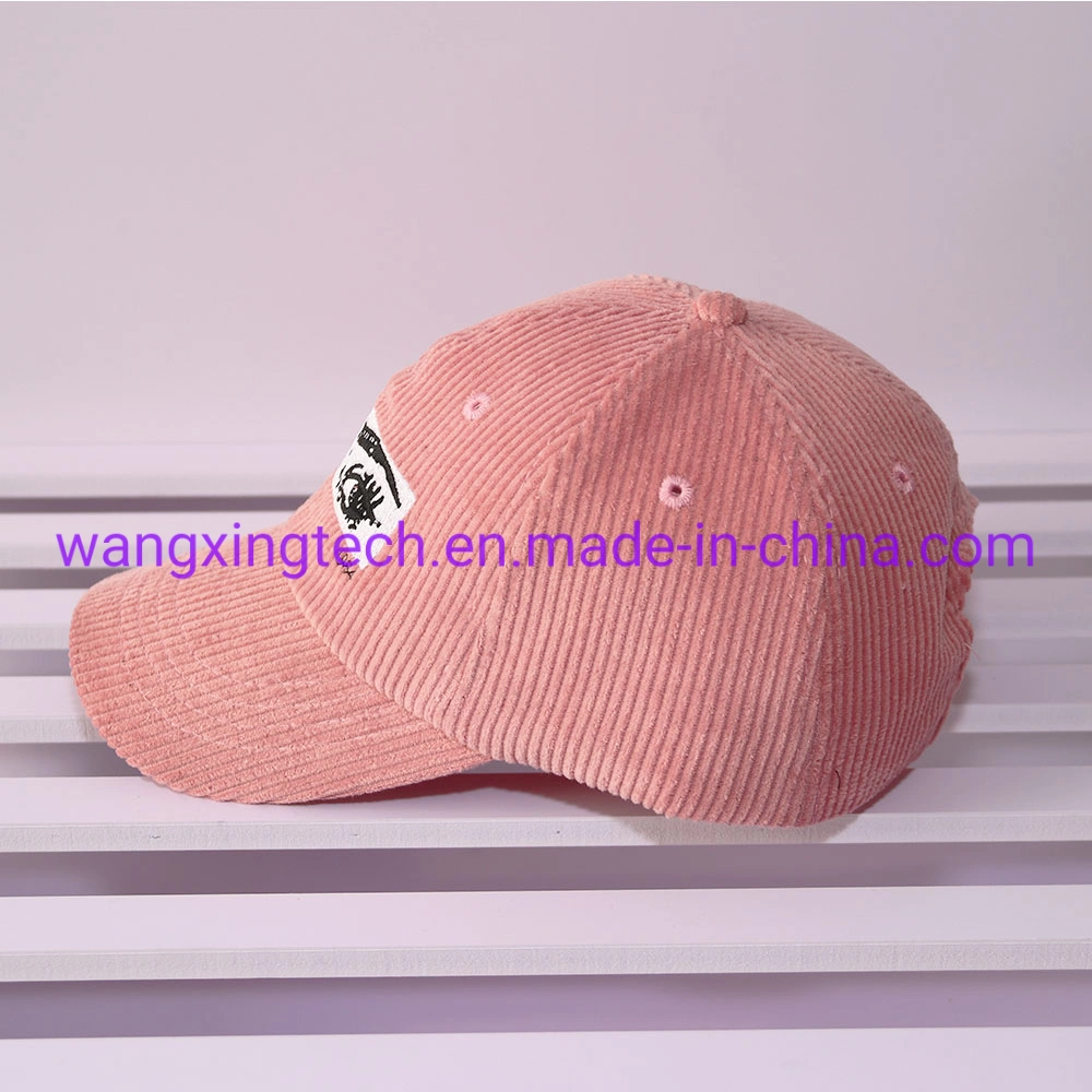 Wholesale Corduroy Baseball Cap Fashion Adjustable Snapback Sports Hats for Men and Women Custom Personalized Design