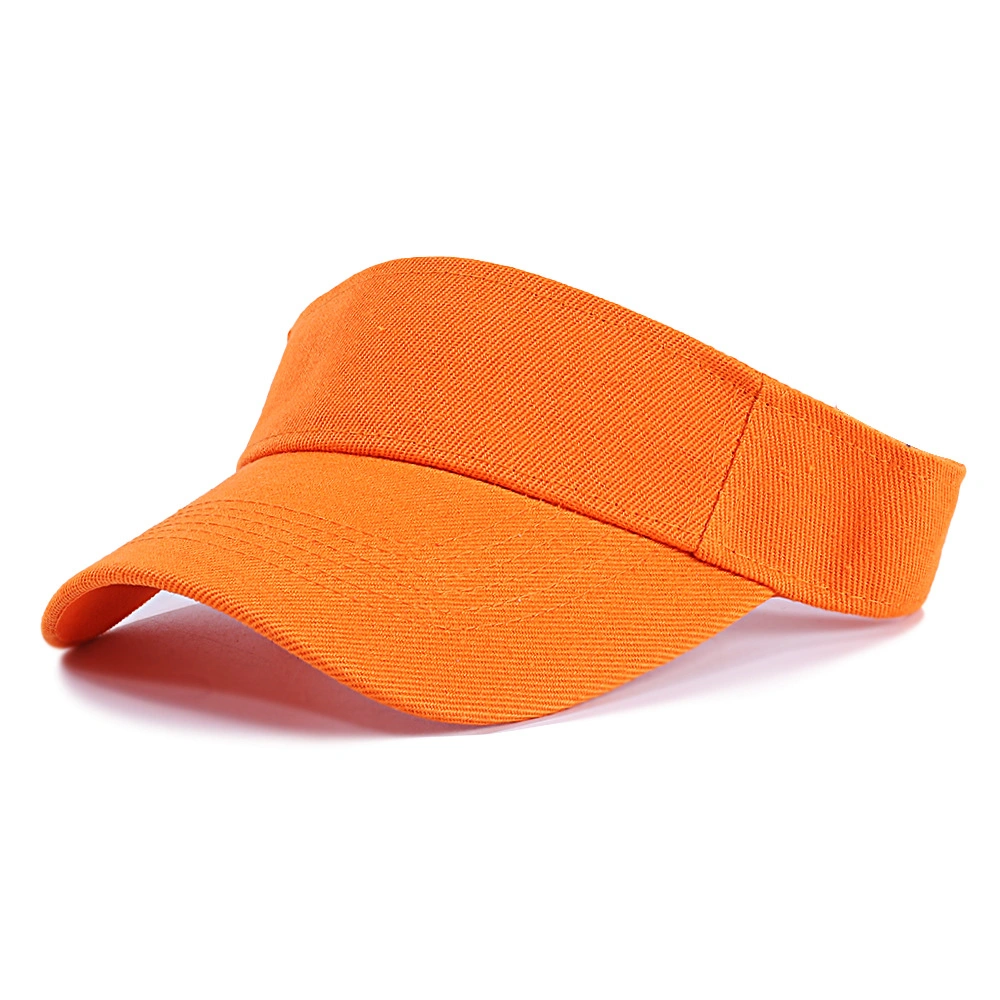 Solid Color Light Sheet Sunshade Sports Empty Top Sunscreen Hat