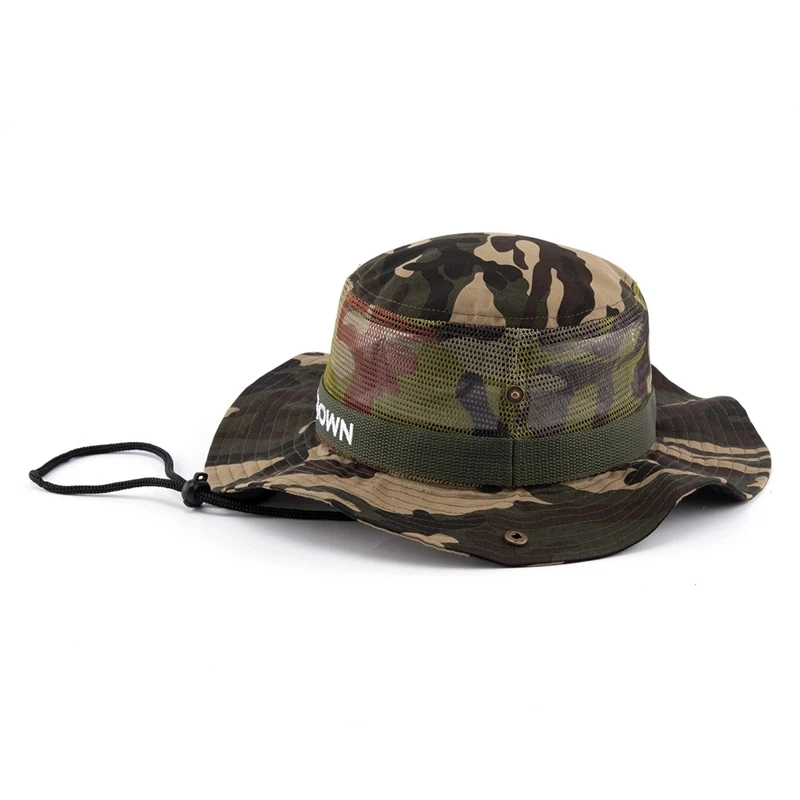 Cheap Design Custom Waterproof Nylon Fishing Hiking Safari Bucket Boonie Hat